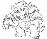 Bowser Mario Coloring Pages Dry Print Drawing Super Coloriage Printable Bros Wii Imprimer Color Kart Characters Jr Dessin Getdrawings Colorings sketch template