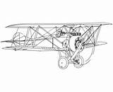 Aircraft sketch template