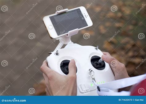 drone platform  hand stock image image  plateform