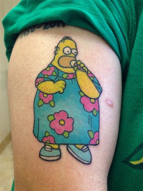 The Simpsons Cartoon Tatuaje De Los Simpsons Tatuajes De Dibujos