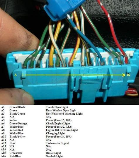 civic cluster wiring diagram wiring diagram images   finder