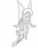Pages Coloring Fairy Silvermist Tinkerbell Disney Choose Board Colouring sketch template