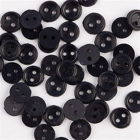 black micro mini buttons buttons basic craft supplies craft supplies factory direct craft