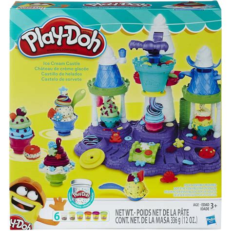 play doh ice cream castle food set   cans  play doh walmart