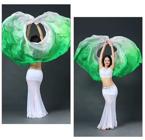 sj005 performance professional belly dancing silk veil for girl buy