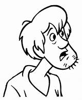 Coloring Scooby Doo Pages Printable Popular Shaggy sketch template