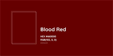 blood red color meaning codes similar colors  paints