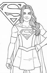 Supergirl Coloriage Kleurplaat Benoist Superhelden Superwoman Jamiefayx Meiden Heros Divers Csad Kleurplaten Imprimer Kara Downloaden sketch template