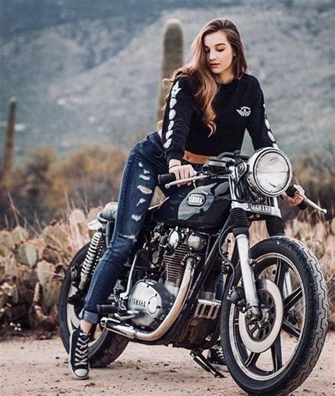 northceleres pinterest and instagram biker girl cafe racer girl
