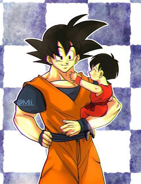 Goku And Pan♡ Grandpa Goku Granddaughter Pan Goku S