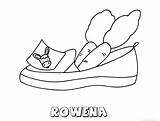 Rowena Zetten sketch template