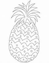Abacaxi Ananas Pintar Kolorowanki Fruta Frutas Teaching Planse Colorat Owoce Melon Bestcoloringpages Qdb sketch template