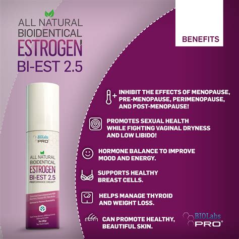 estrogen creams biolabs pro smarter health  aging