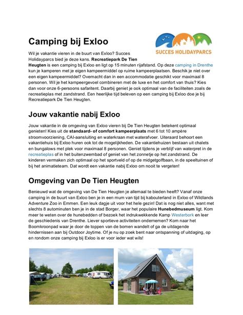 camping exloo