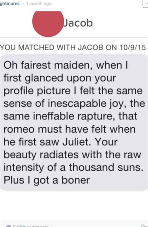 The Worst Tinder Pick Up Lines Daily Telegraph