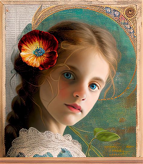ai generated girl child  image  pixabay