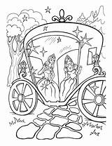 Coloring Carriage Pages sketch template