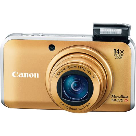canon powershot sx  digital camera gold  bh