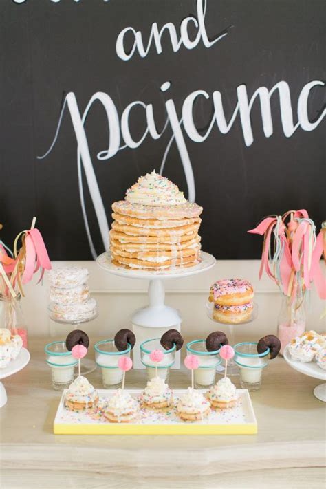 adorable pancakes and pajamas birthday party idea cute birthday party