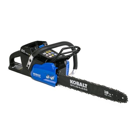 Kobalt 80 Volt Max 18 In Brushless Cordless Electric Chainsaw Ah Tool