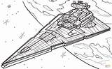Star Destroyer Wars Coloring Pages Ships Printable Drawings Ship Supercoloring Empire Destructor Color Wing Dibujos Para Estelar Colorear Online Spaceships sketch template