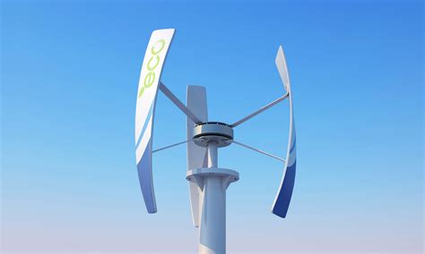 vertical wind turbine  cgtrader