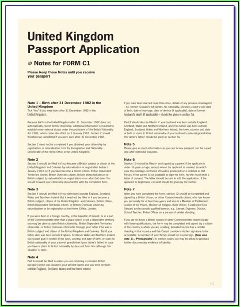 Fillable Application Form For Us Passport Form Resume Examples