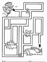 Colorat Labirint Planse Educative Desene sketch template