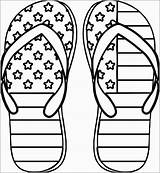Coloring Pages July 4th Independence Kids Flag Printable Flip Fourth Slipper Flop Drawing Color Sheets Adults Declaration Summer Bestcoloringpagesforkids Printables sketch template