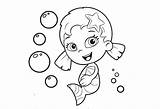 Bubble Guppies Pages Coloring Oona Draw Choose Board sketch template