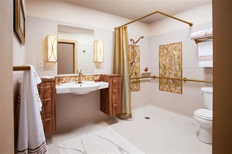 Modern Wheelchair Accessible Showers Inside Handicap Large