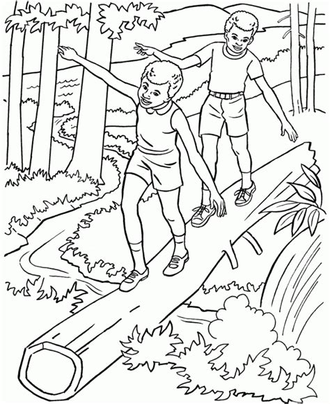 childrens printable nature coloring pages tek