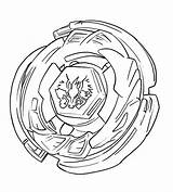 Coloring Pages Beyblade Pegasus 4kids Anime Fusion Metal sketch template