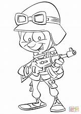 Soldier Coloring Cartoon Pages Infantry Drawing Army Easy Military Print Color Printable Soldiers Getdrawings Colouring Getcolorings Ski sketch template