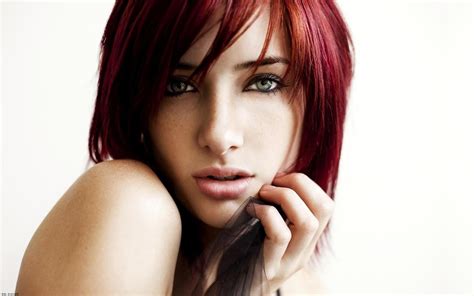 wallpaper face redhead model long hair black hair susan coffey