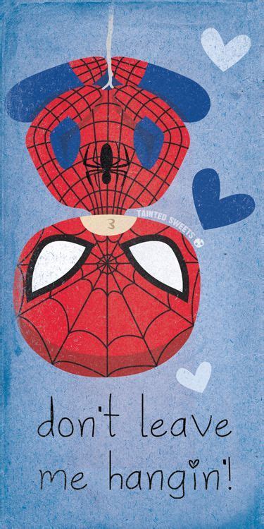 spider man valentines day card created  filed  tainted sweets
