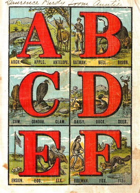 antique images antique abc linen book page images letters alphabet