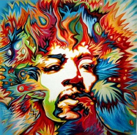 Big Jimi Jimi Hendrix Art Musician Art Beatles Art