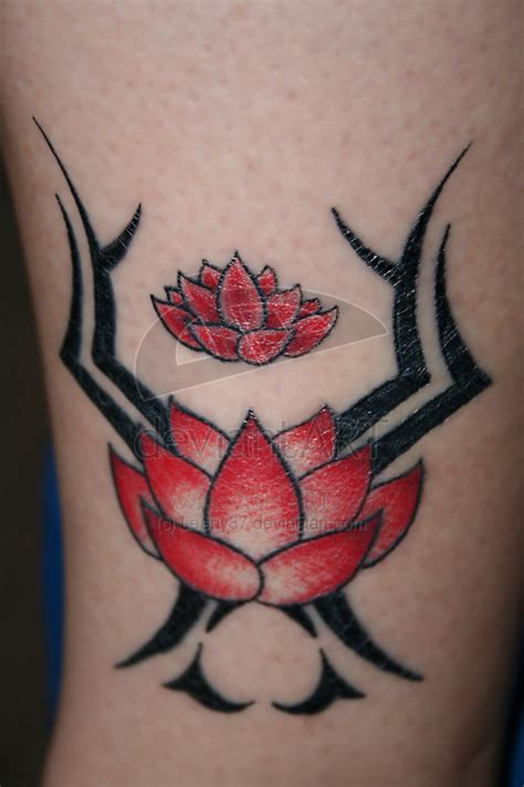 Gae Imagenes Tribal Lotus Gallery Tattoos