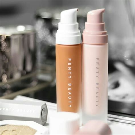 fenty beauty by rihanna primer and foundation review