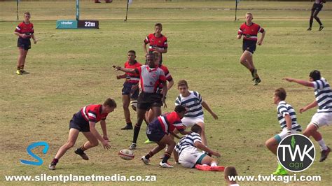 school rugby action  hts middelburg  garsfontein    youtube
