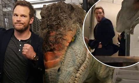Jurassic World S Chris Pratt Gets Pranked By Sylwester Wardega