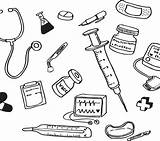 Medical First Aid Drawing Equipment Coloring Pages Book Getdrawings Kids sketch template