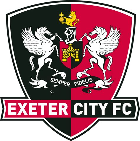 exeter city fc football club shield logo vector exeter city