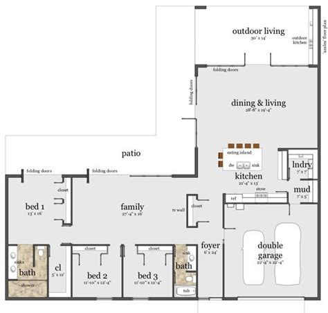 lovely floor plan  shaped house  approximation house plans gallery ideas