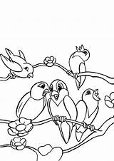 Sketsa Burung Paesaggi Primaverili Mewarnai Sd Paesaggio Lovebird Kelas Primaverile Pianetabambini Narmadi Mudah Belajar sketch template