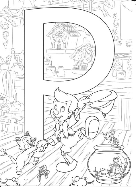 pin  mini  alphabet coloring sheets abc coloring pages disney