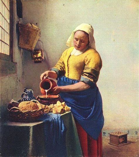 Vermeer S Masterpiece The Milkmaid On View In New