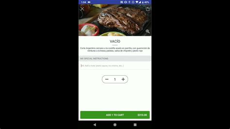 ordering app android demo youtube