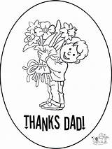 Thank Coloring Dad Card Sheets Pages Colouring Daddy Cards Funnycoloring Library Clipart Advertisement Popular Annonse Dads sketch template